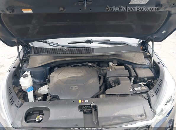 5XYPHDA55KG526145 2019 KIA SORENTO Dark Blue უკანა ხედი