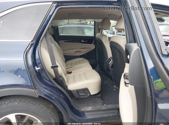 5XYPHDA55KG526145 2019 KIA SORENTO Dark Blue VIN კოდის სტიკერის ხედი