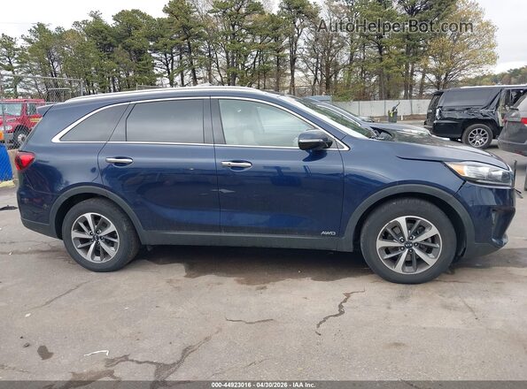 5XYPHDA55KG526145 2019 KIA SORENTO Dark Blue უკანა სალონის ხედი