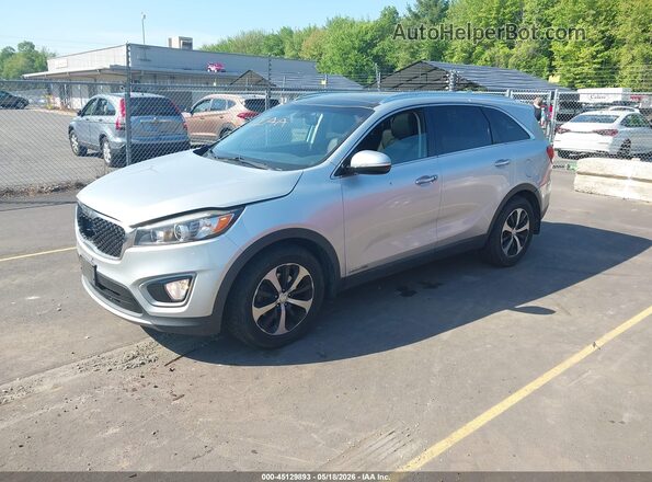 5XYPHDA57GG146473 2016 KIA SORENTO Silver 