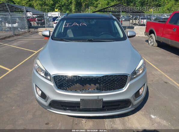 5XYPHDA57GG146473 2016 KIA SORENTO Silver 
