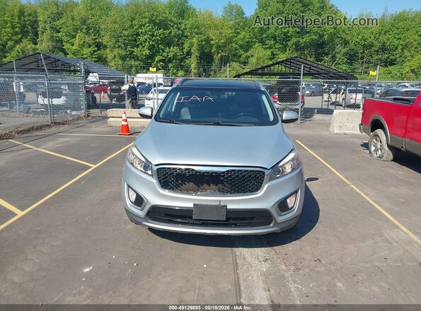 5XYPHDA57GG146473 2016 KIA SORENTO Silver 