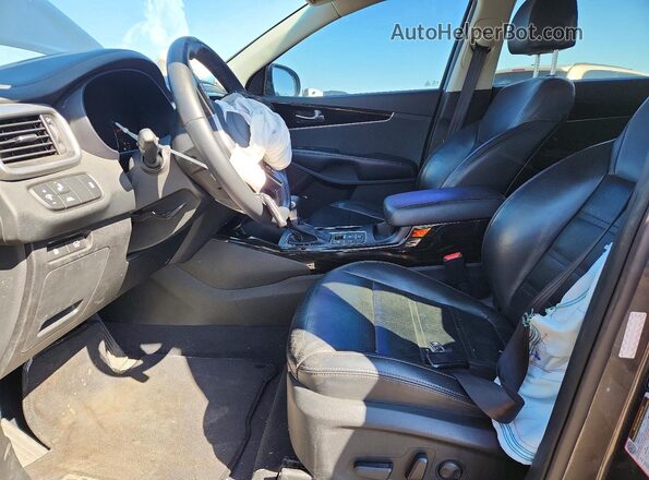 5XYPHDA59LG640036 2020 KIA SORENTO Серый Вид салона спереди