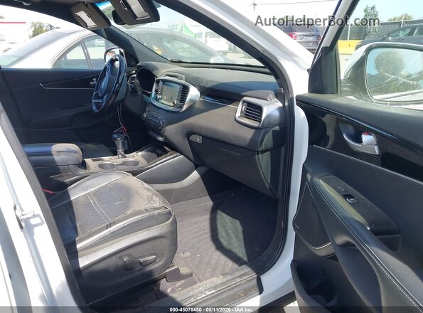 5XYPKDA53GG088993 2016 KIA SORENTO White წინა სალონის ხედი