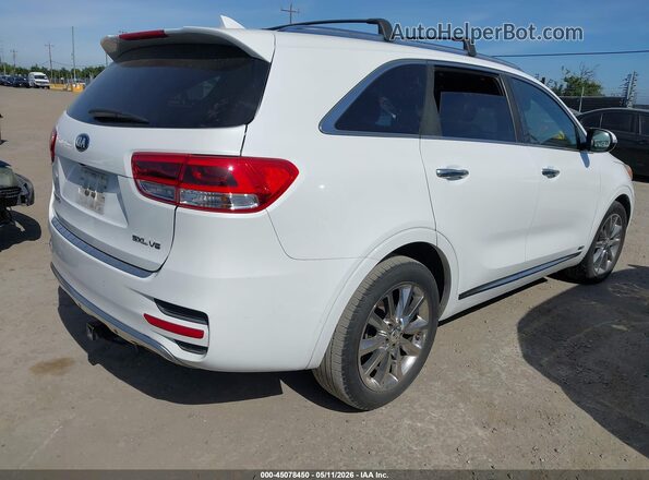 5XYPKDA53GG088993 2016 KIA SORENTO White უკანა მარჯვენა