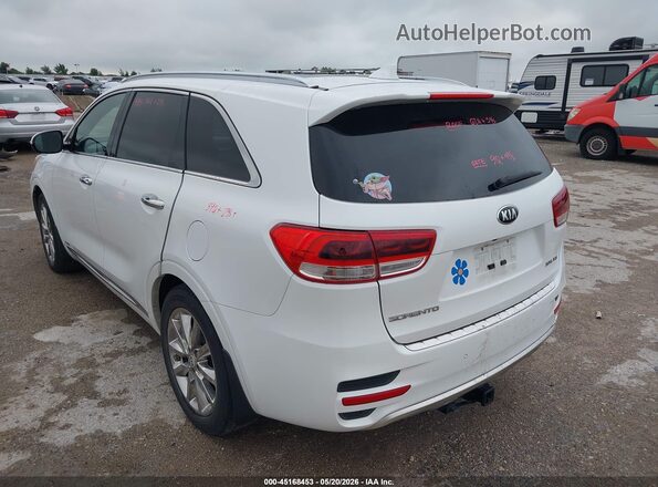 5XYPKDA59GG084317 2016 KIA SORENTO White Задня ліва чверть