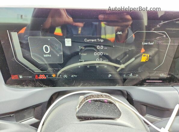 5XYPLES18VG005750 2027 KIA TELLURIDE Gray Вид щитка приладів