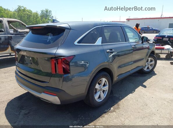 5XYRG4JC0RG307646 2024 KIA SORENTO Gray უკანა მარჯვენა