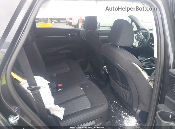 5XYRG4JC6SG363242 2025 KIA SORENTO Black Widok naklejki z numerem VIN
