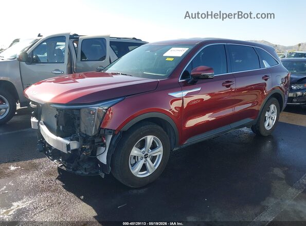 5XYRG4JC7SG367154 2025 KIA SORENTO Red Przód lewy