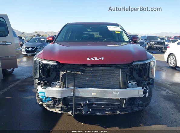 5XYRG4JC7SG367154 2025 KIA SORENTO Red Widok wnętrza z tyłu