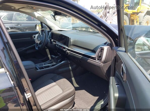 5XYRG4JCXTG446125 2026 KIA SORENTO Black Widok wnętrza z przodu