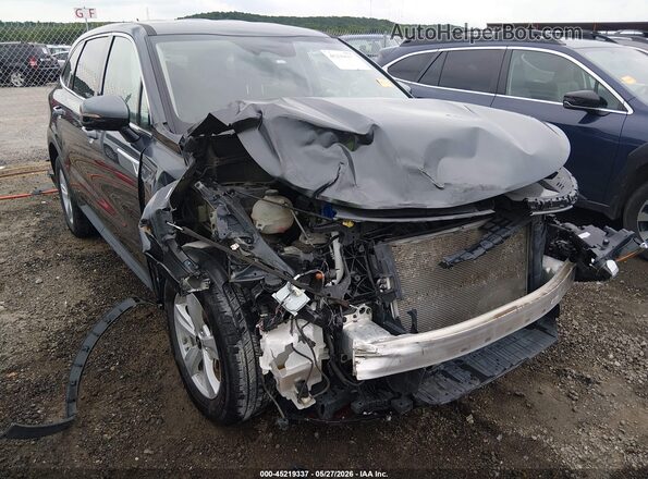 5XYRG4LC1MG017020 2021 KIA SORENTO Gray წინა ხედი