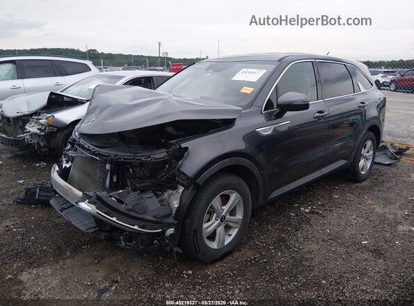 5XYRG4LC1MG017020 2021 KIA SORENTO Gray წინა მარცხენა ხედი სამი მეოთხედიდან