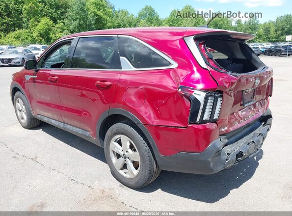 5XYRG4LC1MG065164 2021 KIA SORENTO Red Задня ліва чверть