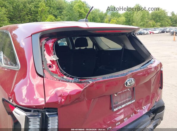 5XYRG4LC1MG065164 2021 KIA SORENTO Red Вид спереду