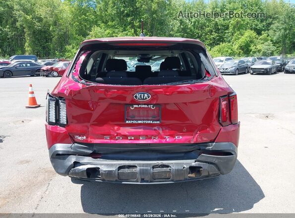 5XYRG4LC1MG065164 2021 KIA SORENTO Red 