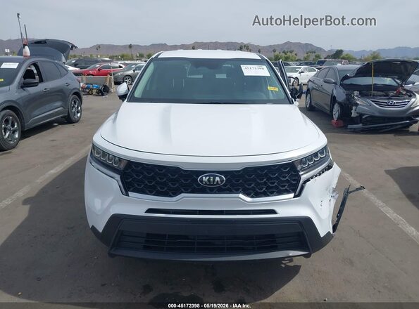 5XYRG4LC3MG032876 2021 KIA SORENTO White Widok wnętrza z tyłu