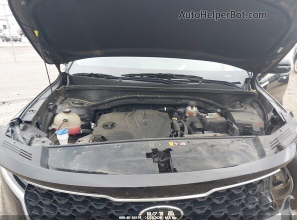 5XYRG4LC3MG062458 2021 KIA SORENTO Black უკანა ხედი
