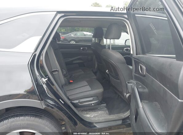 5XYRG4LC3MG062458 2021 KIA SORENTO Black VIN კოდის სტიკერის ხედი