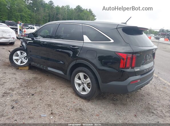 5XYRG4LC3MG062458 2021 KIA SORENTO Black უკანა მარცხენა