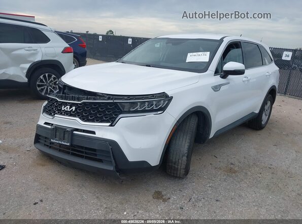 5XYRG4LC3NG146054 2022 KIA SORENTO White Front left