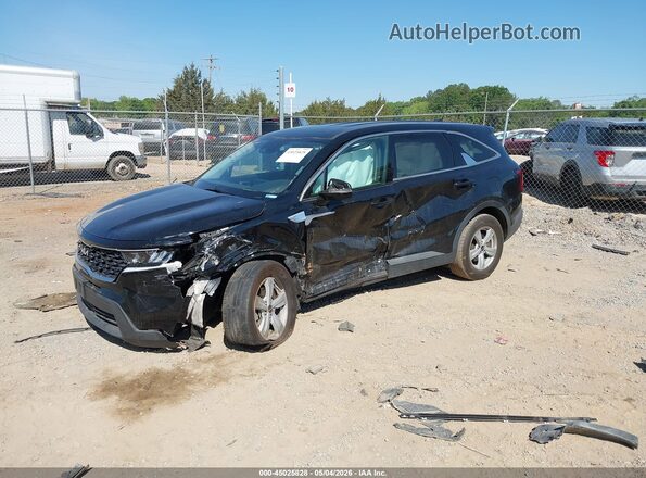 5XYRG4LC3PG214968 2023 KIA SORENTO Black Передня ліва чверть