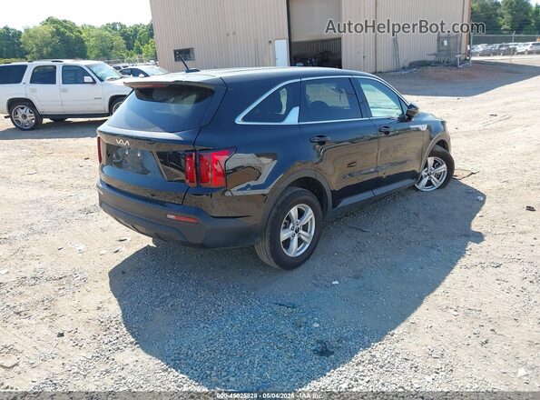 5XYRG4LC3PG214968 2023 KIA SORENTO Black Задня права чверть