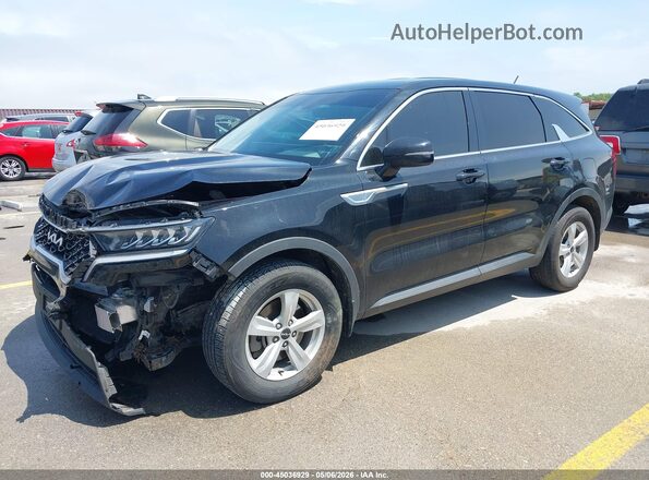 5XYRG4LC4NG097205 2022 KIA SORENTO Black Front left