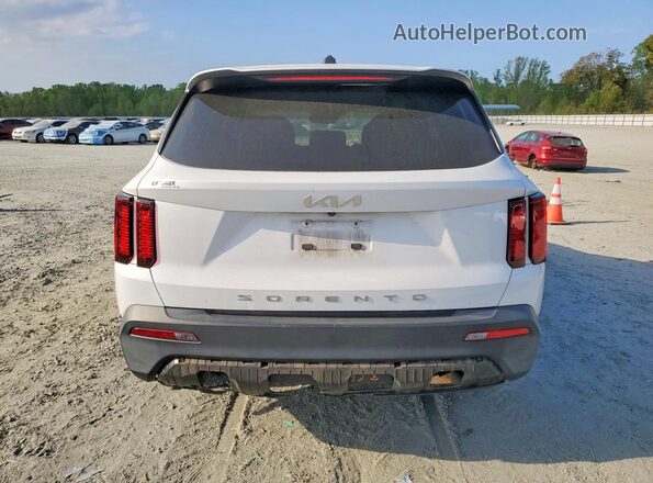 5XYRG4LC4NG116447 2022 KIA SORENTO White 