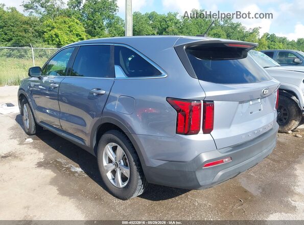5XYRG4LC6MG057142 2021 KIA SORENTO Серый Задняя левая четверть