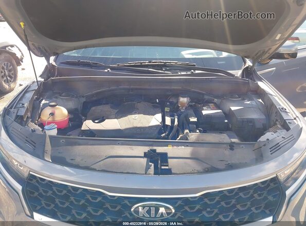 5XYRG4LC6MG057142 2021 KIA SORENTO Серый Вид сзади