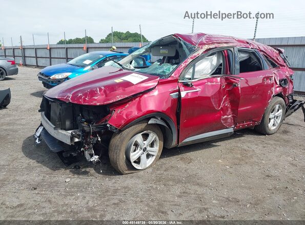5XYRG4LC6NG161583 2022 KIA SORENTO Red Vista tres cuartos delantera izquierda