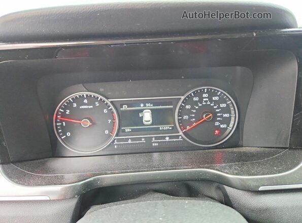 5XYRG4LC8NG137057 2022 KIA SORENTO Серый Вид щитка приборов