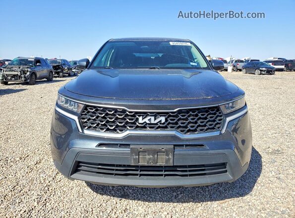 5XYRG4LCXNG106280 2022 KIA SORENTO Gray წინა ხედი