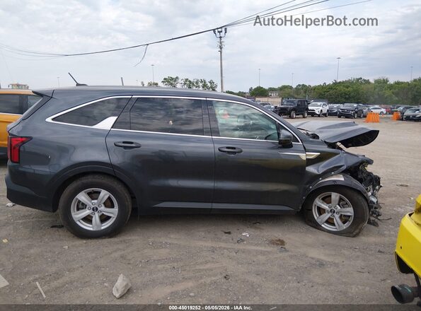 5XYRGDLCXMG022409 2021 KIA SORENTO Черный Вид задней части салона