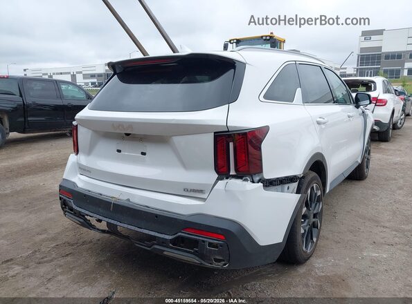 5XYRH4JF2TG439631 2026 KIA SORENTO White უკანა მარჯვენა