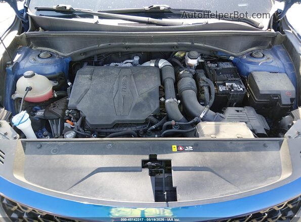 5XYRH4LF1MG026212 2021 KIA SORENTO Blue Widok z tyłu