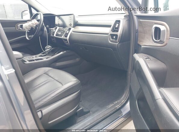 5XYRH4LF3MG030987 2021 KIA SORENTO Серый Вид салона спереди