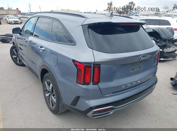 5XYRH4LF3MG030987 2021 KIA SORENTO Серый Задняя левая четверть