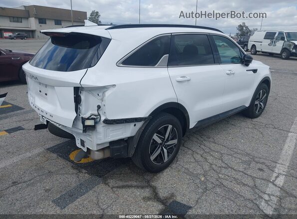 5XYRH4LF6NG121625 2022 KIA SORENTO White 