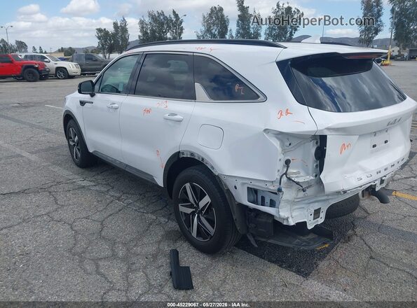 5XYRH4LF6NG121625 2022 KIA SORENTO White 