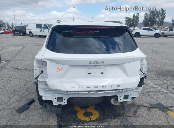 5XYRH4LF6NG121625 2022 KIA SORENTO White 