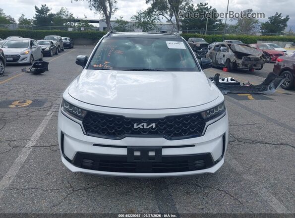 5XYRH4LF6NG121625 2022 KIA SORENTO White 