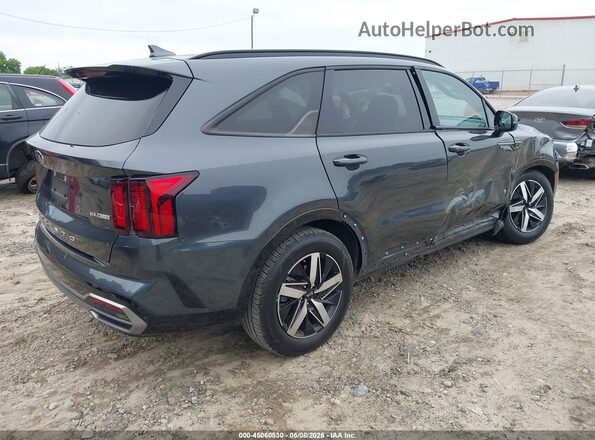 5XYRH4LF9MG072225 2021 KIA SORENTO Серый Задняя правая четверть