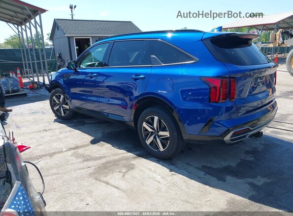 5XYRH4LF9NG144767 2022 KIA SORENTO Blue Tył lewy