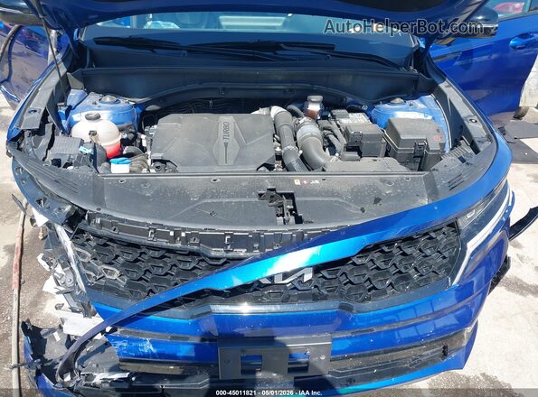 5XYRH4LF9NG144767 2022 KIA SORENTO Blue Widok z tyłu