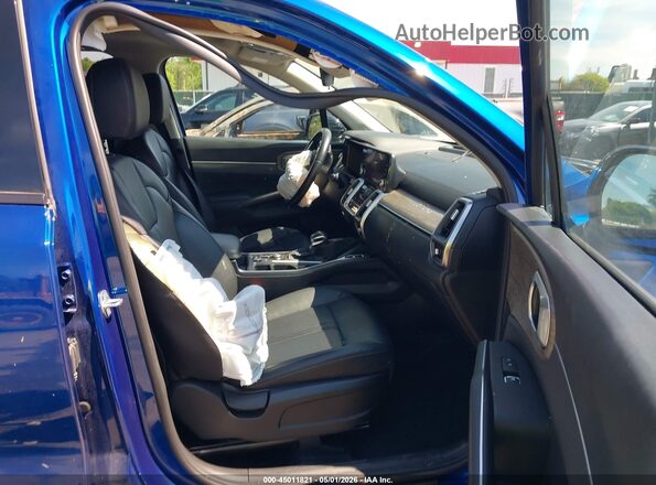 5XYRH4LF9NG144767 2022 KIA SORENTO Blue Widok wnętrza z przodu
