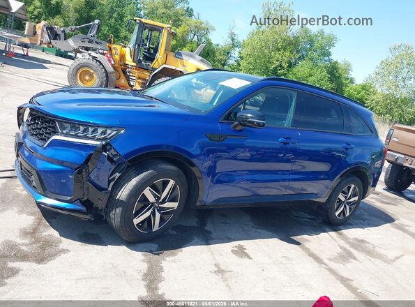 5XYRH4LF9NG144767 2022 KIA SORENTO Blue Widok wnętrza 360 stopni