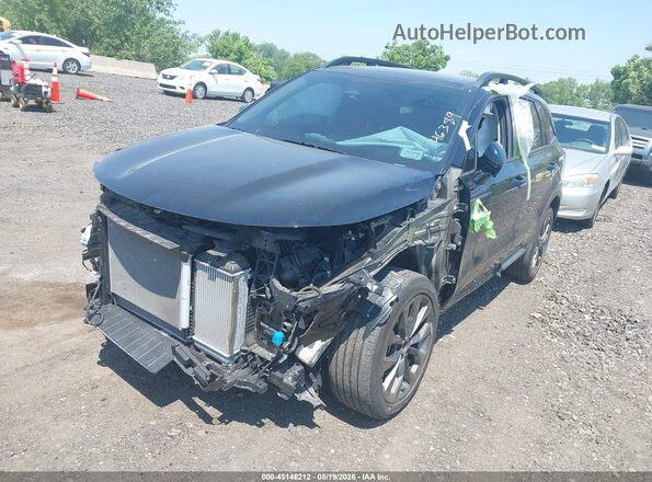 5XYRHDLF0PG207550 2023 KIA SORENTO Black Front view